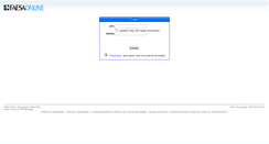 Desktop Screenshot of faesaonline.faesa.br